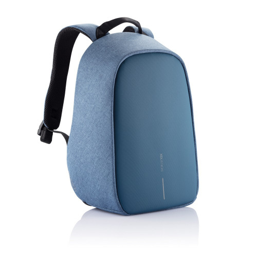 Bobby Hero Small plecak na laptopa do 13,3" i tablet 12,9", chroniący przed kieszonkowcami, wykonany z RPET niebieski V0996-11 