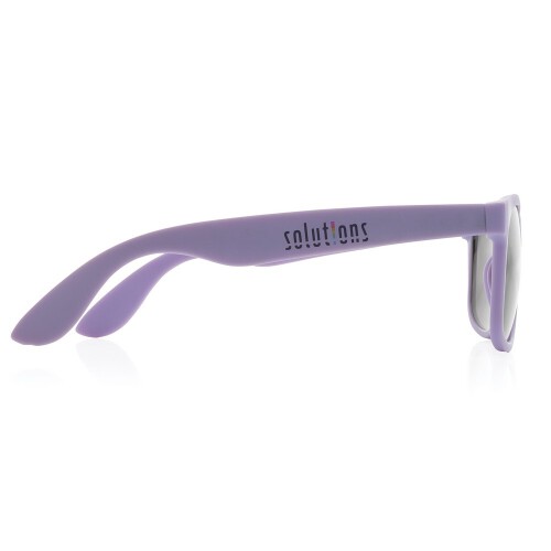 Okulary przeciwsłoneczne, PP z recyklingu fioletowy P453.899 (3)