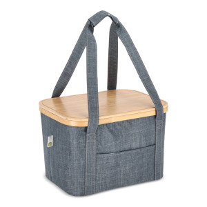 Składany (chłodzący) kosz InSideOut Sogne 38 x 26 x 25cm rPET Ciemnoszary