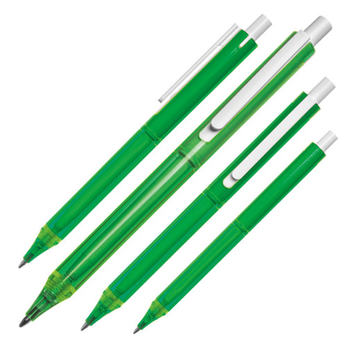 Długopis plastikowy BRUGGE zielony 006809 
