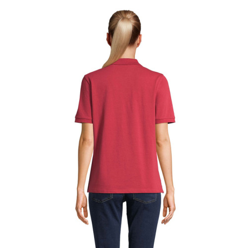 PACIFIC WOMEN POLO Folk Red Twin S04440-FR-M (1)