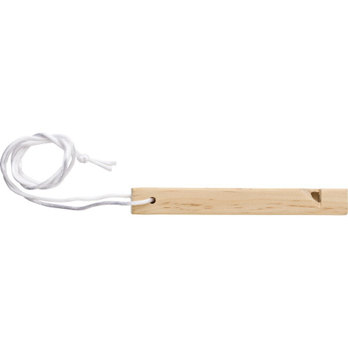 Gwizdek ze sznurkiem Biały V1287-02 (5)