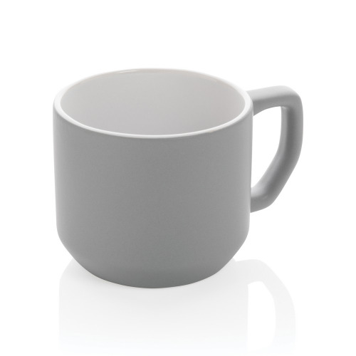 Kubek ceramiczny 350 ml Szary P434.042 
