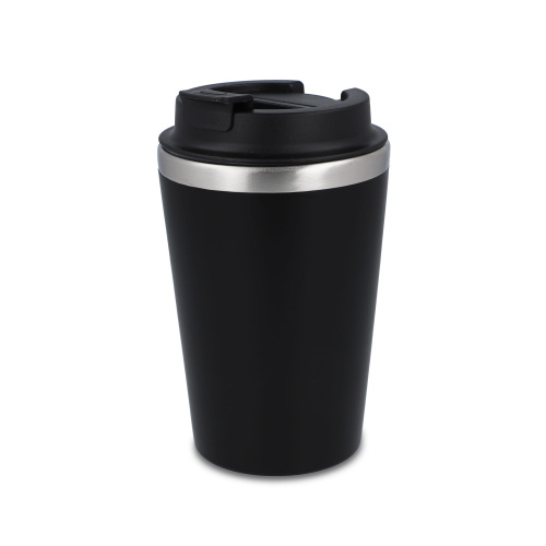Kubek na kawę na wynos 350ml Czarny LT98732-N0002 