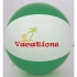 Piłka plażowa dwukolorowa KEY WEST zielony 105109 (2) thumbnail