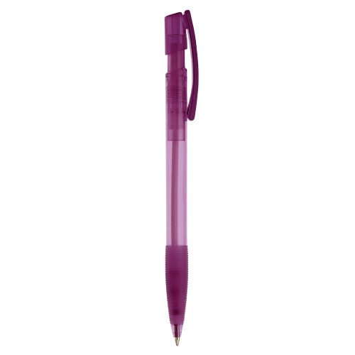 Transparentny długopis Nash Transparentny / purpurowy LT80802-N0472 (4)