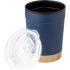 Kubek termiczny 300 ml z bambusowym elementem Granatowy V1179-04  thumbnail