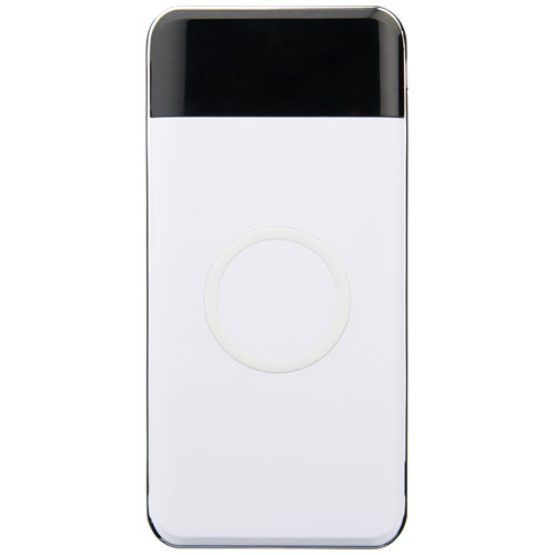 Bezprzewodowy powerbank 10000 mAh Constant z wyświetlaczem LED Biały 12395600 (3)