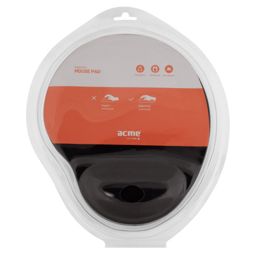 Ergonomiczna podkładka pod mysz ACME Czarny EG055803 (1)