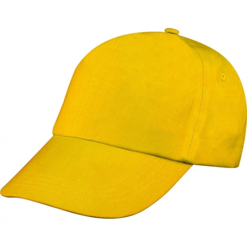 Czapka z daszkiem 5 paneli SANTA FE żółty 246608 