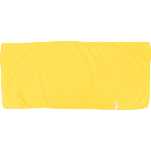 Mały ręcznik z mikrofibry 160 g/m² HUGH żółty 7475408 (5)