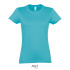 IMPERIAL WOMEN T-SHIRT 190g Atoll blue S11502-AL-L  thumbnail