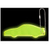 Zawieszka odblaskowa auto Neonowy żółty 1PR00806 (4) thumbnail