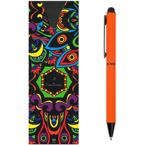 Długopis metalowy touch pen, soft touch CELEBRATION Pierre Cardin Pomarańczowy B0101701IP310 (1)