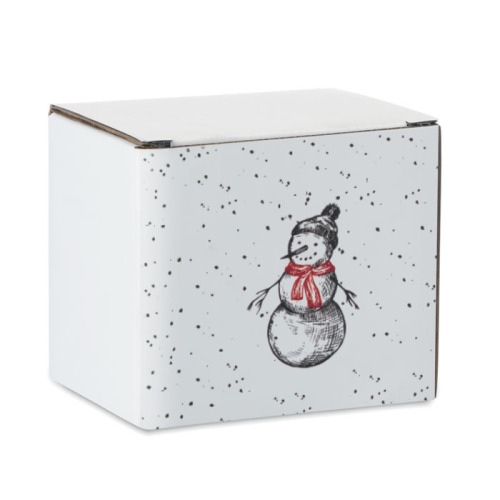 Ceramiczny kubek 300ml Czarny/Czerwony CX1571-83 (3)