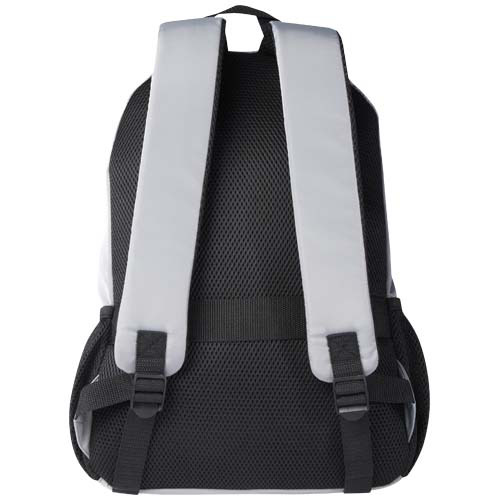 Trend Plus plecak na laptopa o przekątnej 15-cali o pojemności 20 l wykonany z materiałów z recyklingu z certyfikatem GRS Szary 13008682 (3)