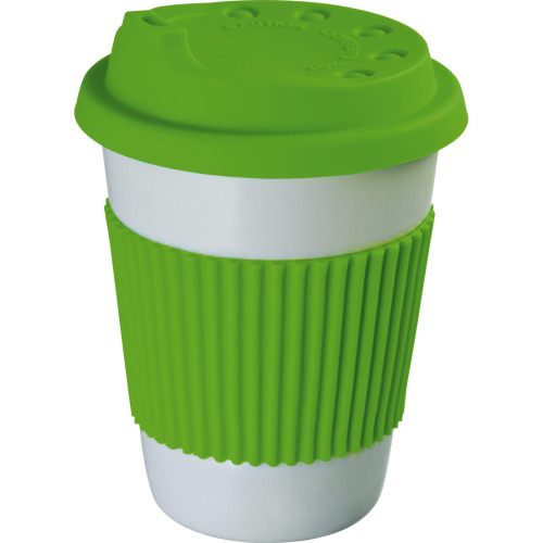 Kubek porcelanowy LA MATA Jasnozielony 278929 