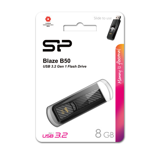 Pendrive Silicon Power Blaze B50 3,0 czarny EG 813303 8GB (2)