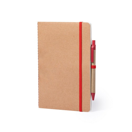 Notatnik A5 z długopisem czerwony V0233-05 