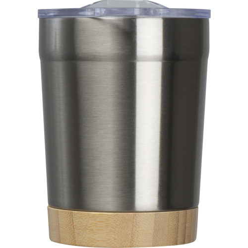 Kubek ze stali z recyklingu TURIN 300 ml Szary 438907 (4)