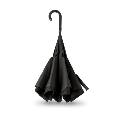 Odwrotnie otwierany parasol czarny MO9002-03 (3)