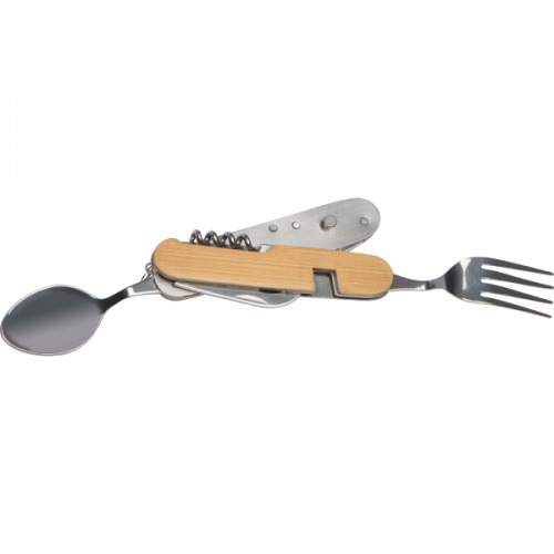 Sztućce turystyczne CONNOR Beżowy 8347913 (5)