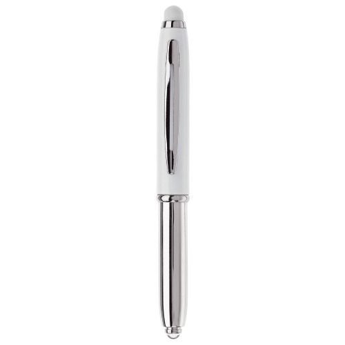 Długopis Stylus Shine+rysik Biały LT87794-N0001 (1)