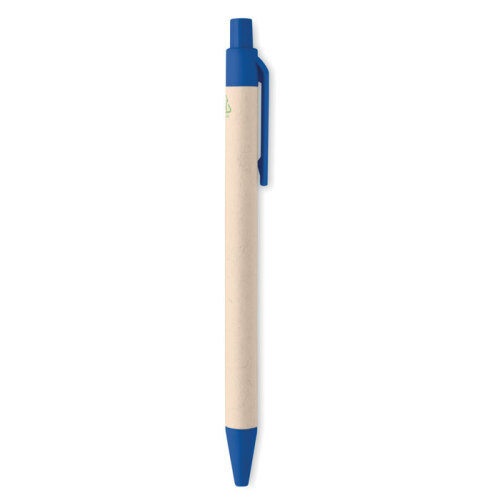 Długopis z kartonu po mleku granatowy MO6822-04 (2)