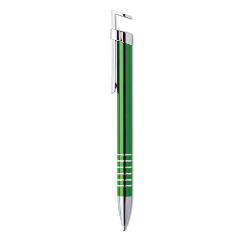 Długopis z uchwytem na telefon zielony MO9497-09 (2)