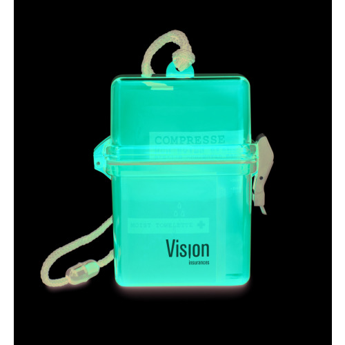 Wodoodporna apteczka Przezroczysty czerwony MO8979-25 (2)