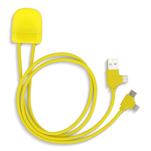 Xoopar Ice-C Charging cable żółty LT41018-N0041 