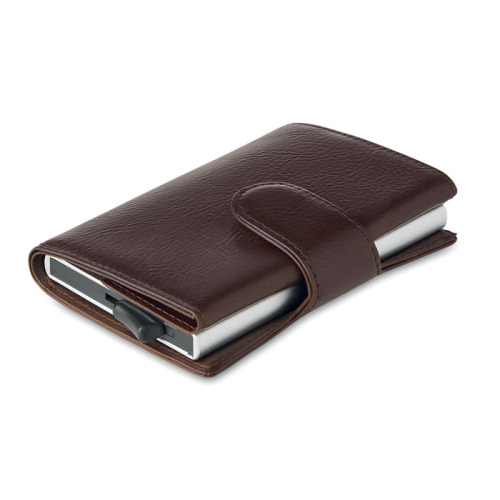 Etui na karty RFID Brązowy MO9726-01 