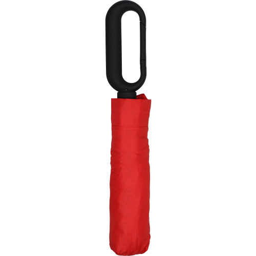 Parasol manualny Ø98 cm ERDING Czerwony 088505 (3)