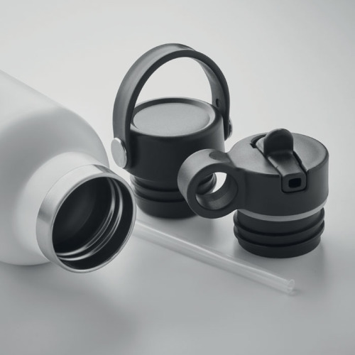 Butelka podwójna ścianka 700ml Biały MO6944-06 (4)