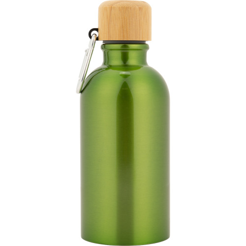 Butelka metalowa 400 ml MARILYN Jasnozielony 8497229 (5)