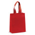 Mała torba Non Woven 105g/m² Czerwony LT95110-N0021  thumbnail