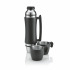 Termos 700 ml z uchwytem, 2 kubki Czarny V4694-03  thumbnail