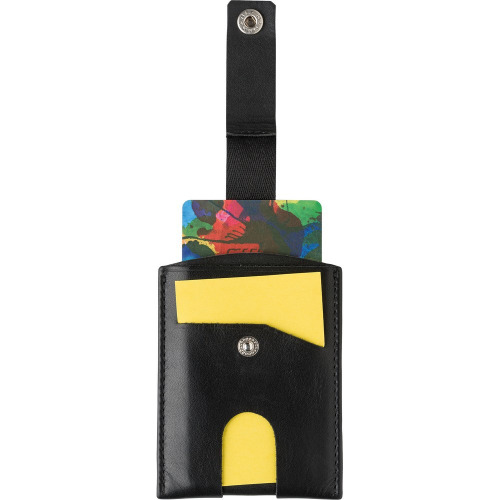 Etui na karty kredytowe, ochrona przed RFID Czarny V9913-03 