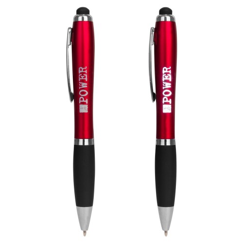 Długopis, touch pen burgund V1745-12 (2)