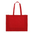 Torba z bawełny z recyklingu z dnem 140g/m² 49x14x37cm Czerwony LT95243-N0021 (1) thumbnail