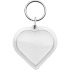 Brelok do kluczy w kształcie serca Neutralny VB208-00  thumbnail