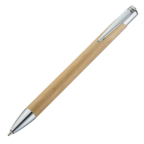Długopis drewniany EL SALVADOR beżowy 075813 (1)