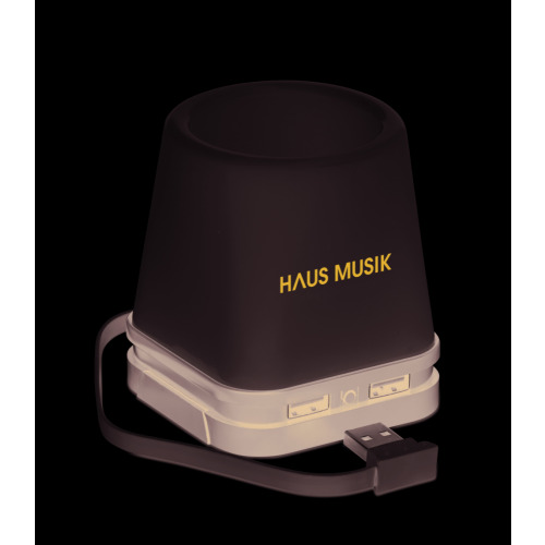 Hub USB-pojemnik na długopisy Czarny MO9317-03 (5)