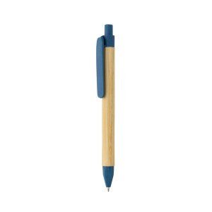 Długopis z papieru z recyklingu niebieski