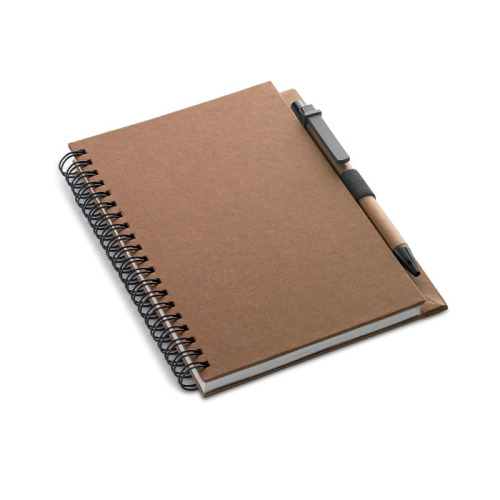 Notes z długopisem Brązowy MO7172-01 