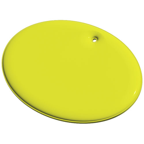 Zawieszka odblaskowa duże koło Neonowy żółty 1PR02206 (2)
