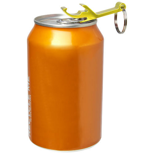 Brelok aluminiowy Tao z otwieraczem do butelek i puszek Złoty 11801867 (3)