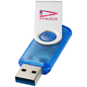 Rotate pendrive wyposażony w interfejs USB 3.0, półprzezroczysty