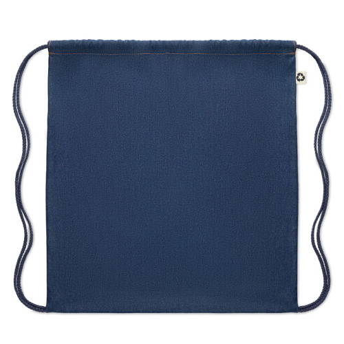 Jeansowy torbo-worek z recyk. Granatowy MO6422-04 (1)