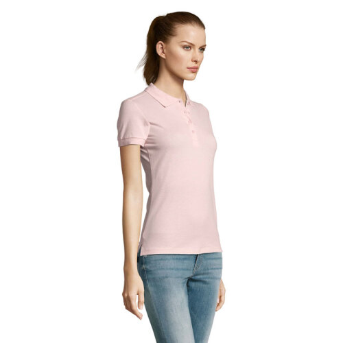 PASSION Damskie POLO 170g pink S11338-PK-S (2)